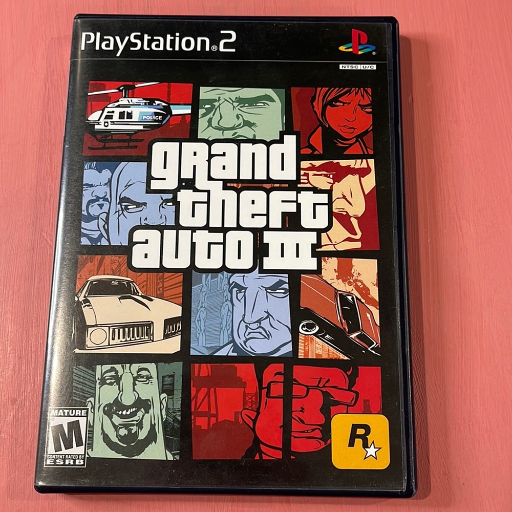 Grand Theft Auto 3 for the Playstation 2